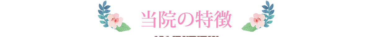 当院の特徴