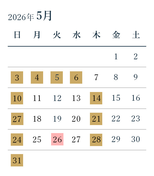 3月診療日